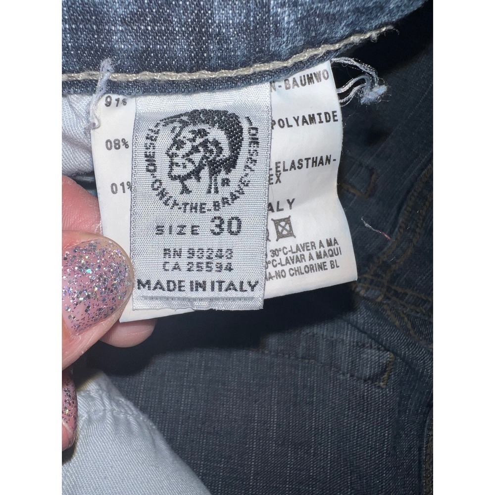 Vtg  Diesel Jeans Mens Sz 30 | 100% Cotton Denim Classic Casual Y2K Streetwear - Picture 10 of 10